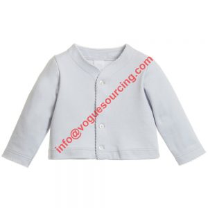 Cotton Jersey Baby Cardigan