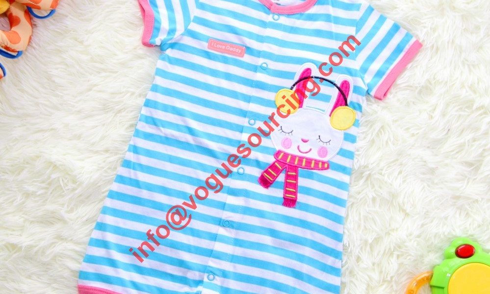 Yarn Dyed Baby Romper Manufacturer